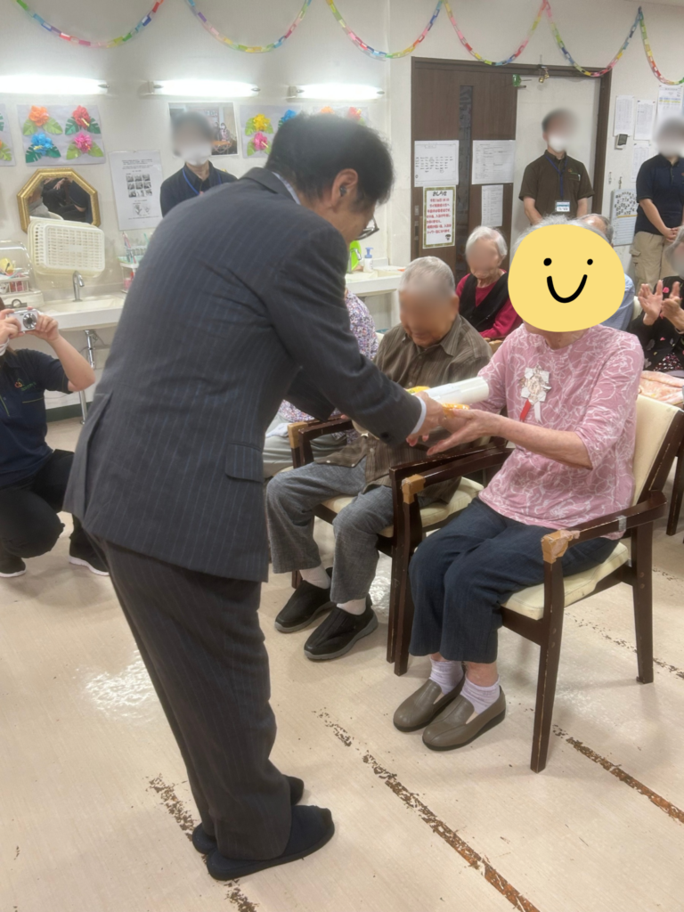 記念品贈呈